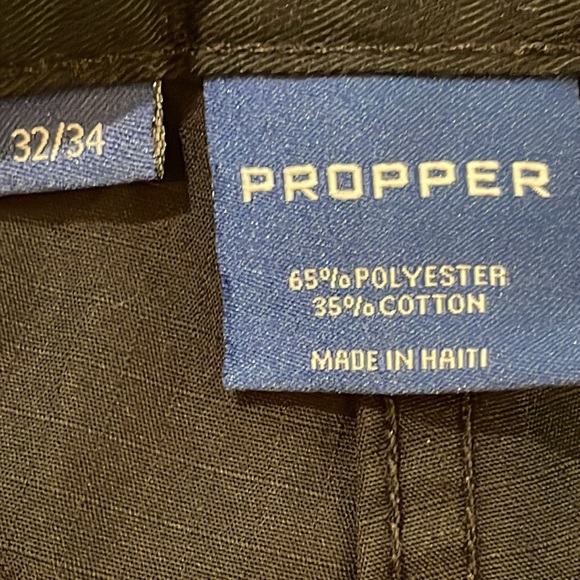 Propper Black Cargo 32/34 tactical pants trousers - Picture 11 of 11